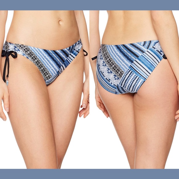 NEW Seafolly Loop‎ Tie Desert Tribe Bikini Bottom - Picture 1 of 12